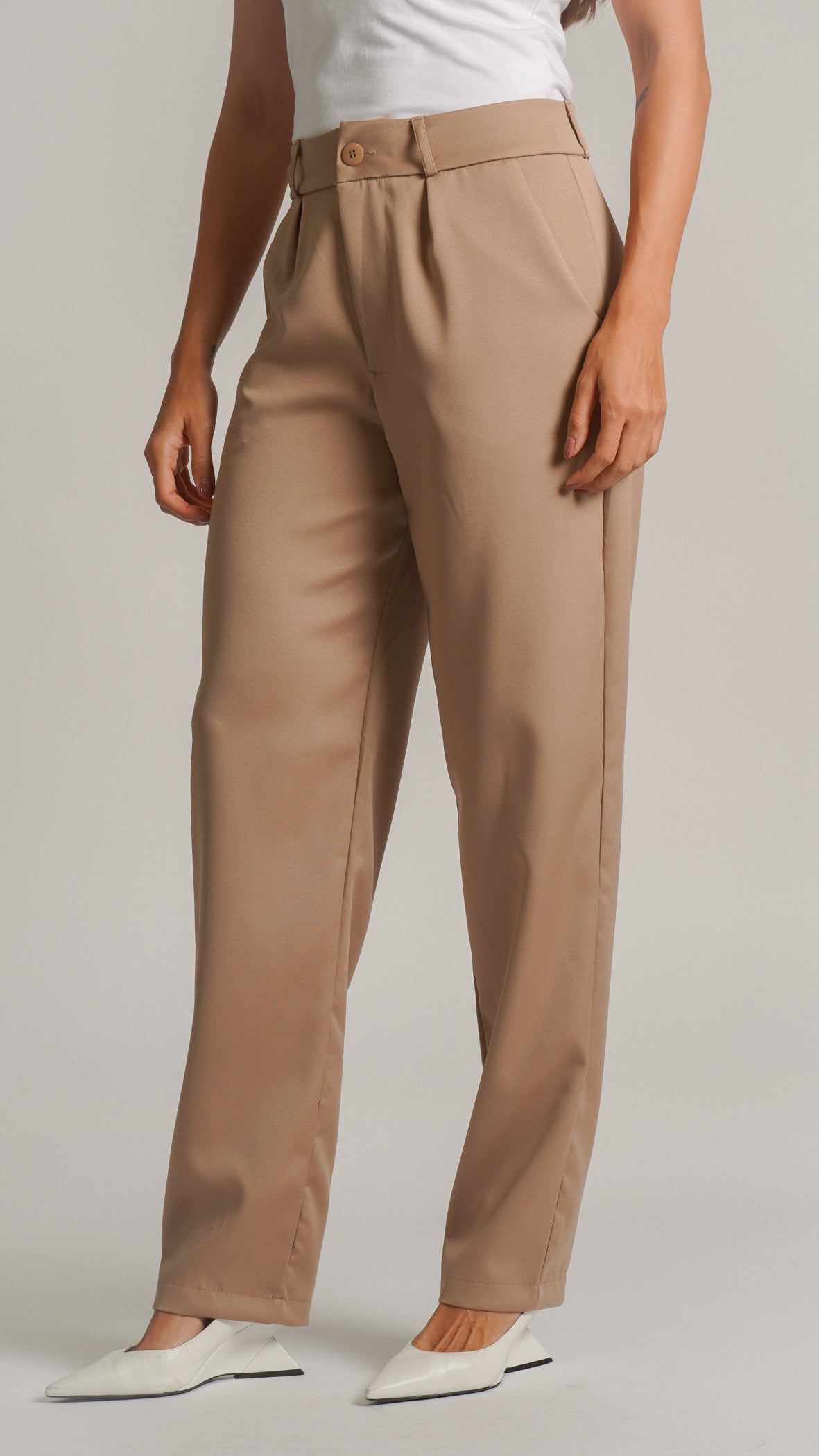 Calça Alfaiataria Classic - Caqui