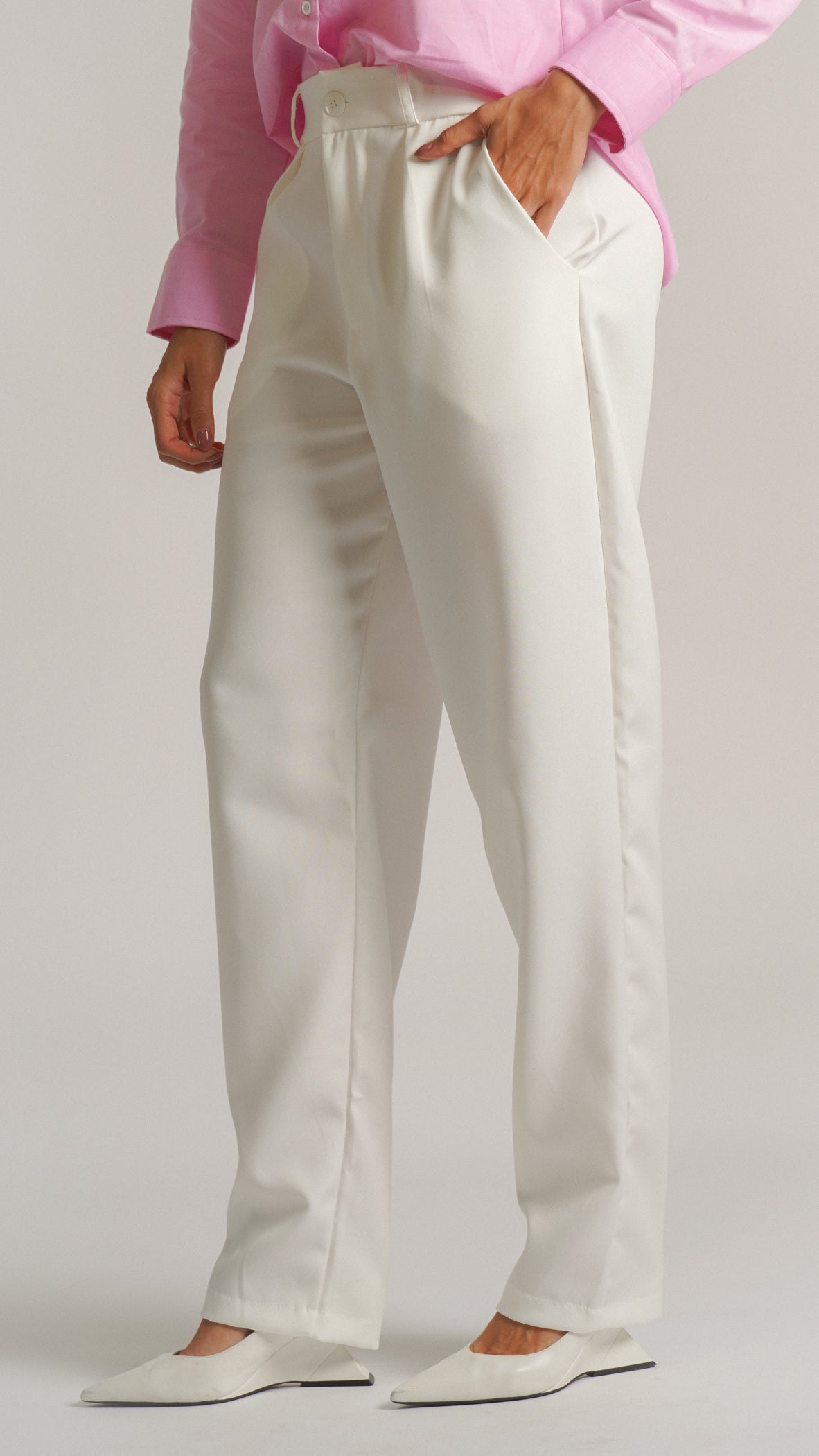 Calça Alfaiataria Classic - Off White