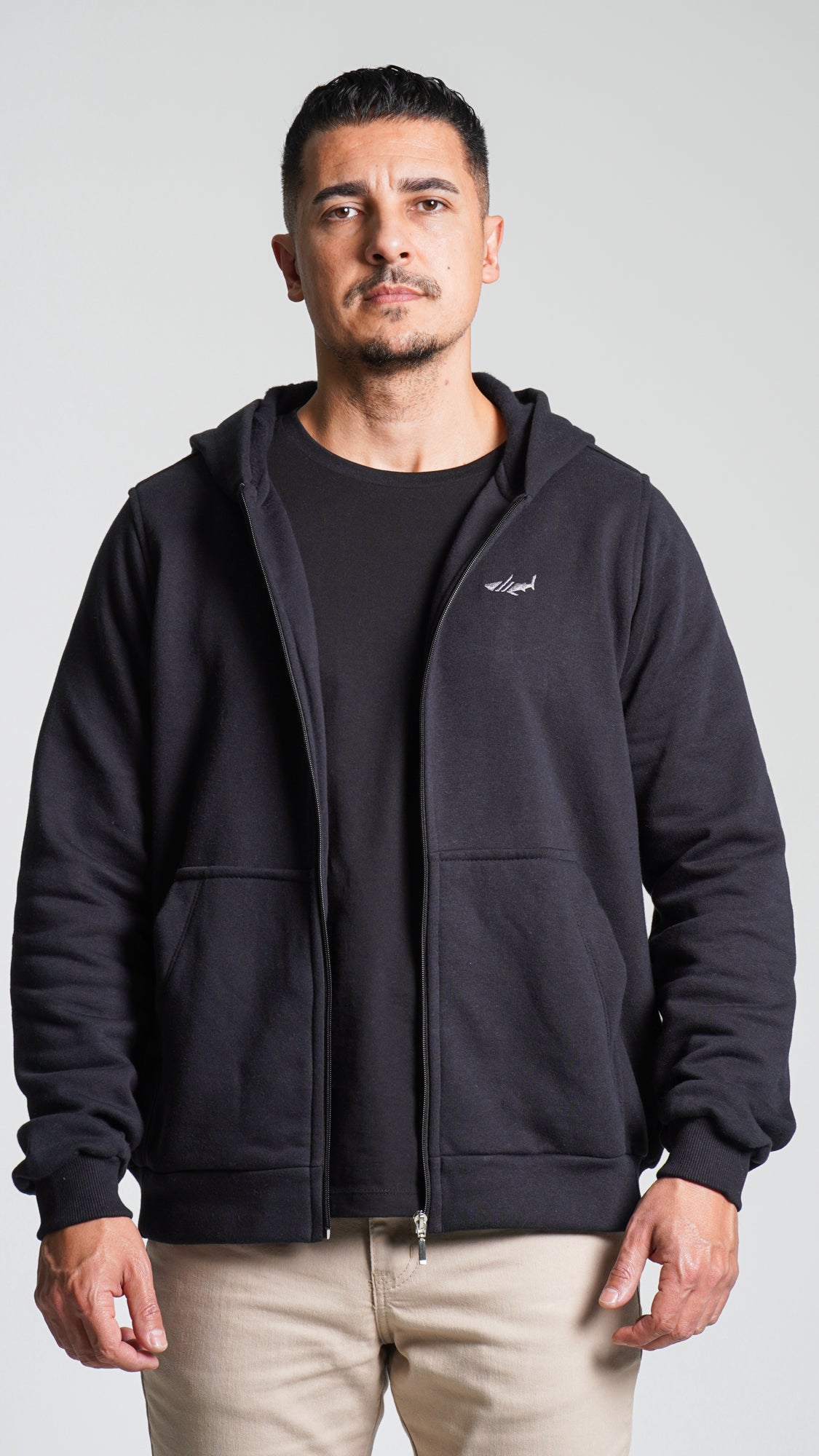 Jaqueta Moletom Premium - Preta