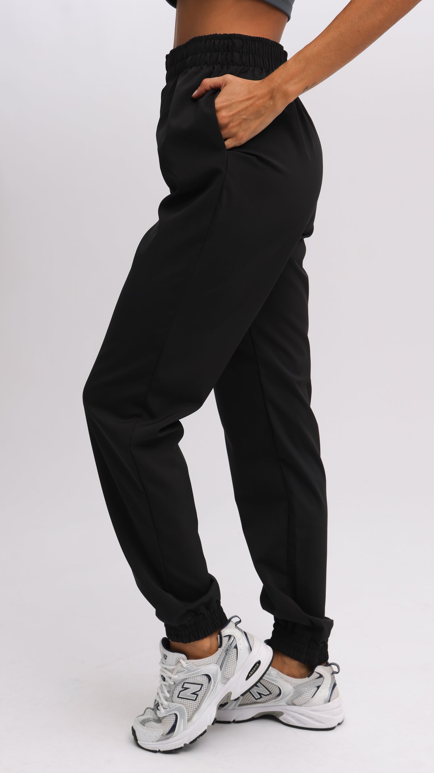 Calça Jogger Tactel - Preta