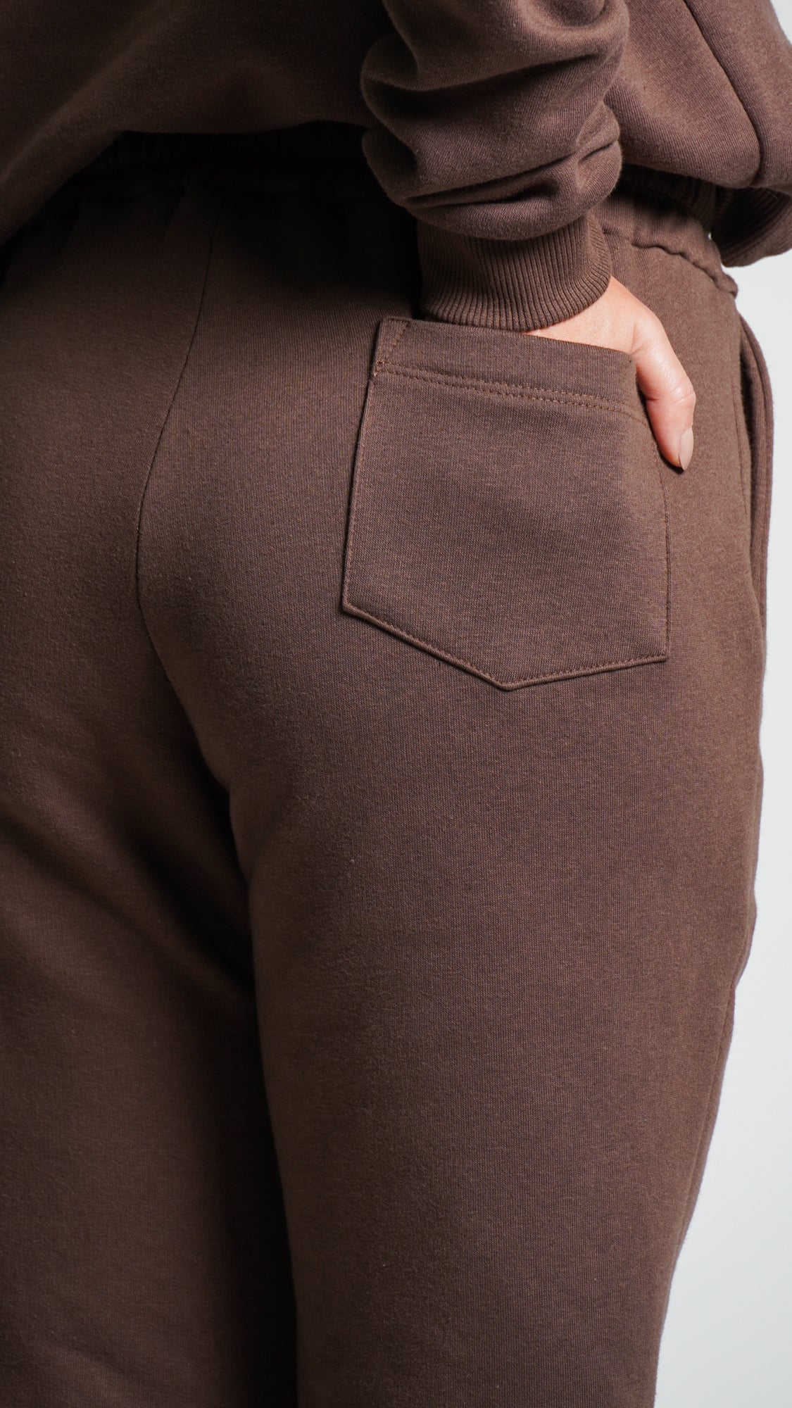 Calça Moletom Premium - Marrom