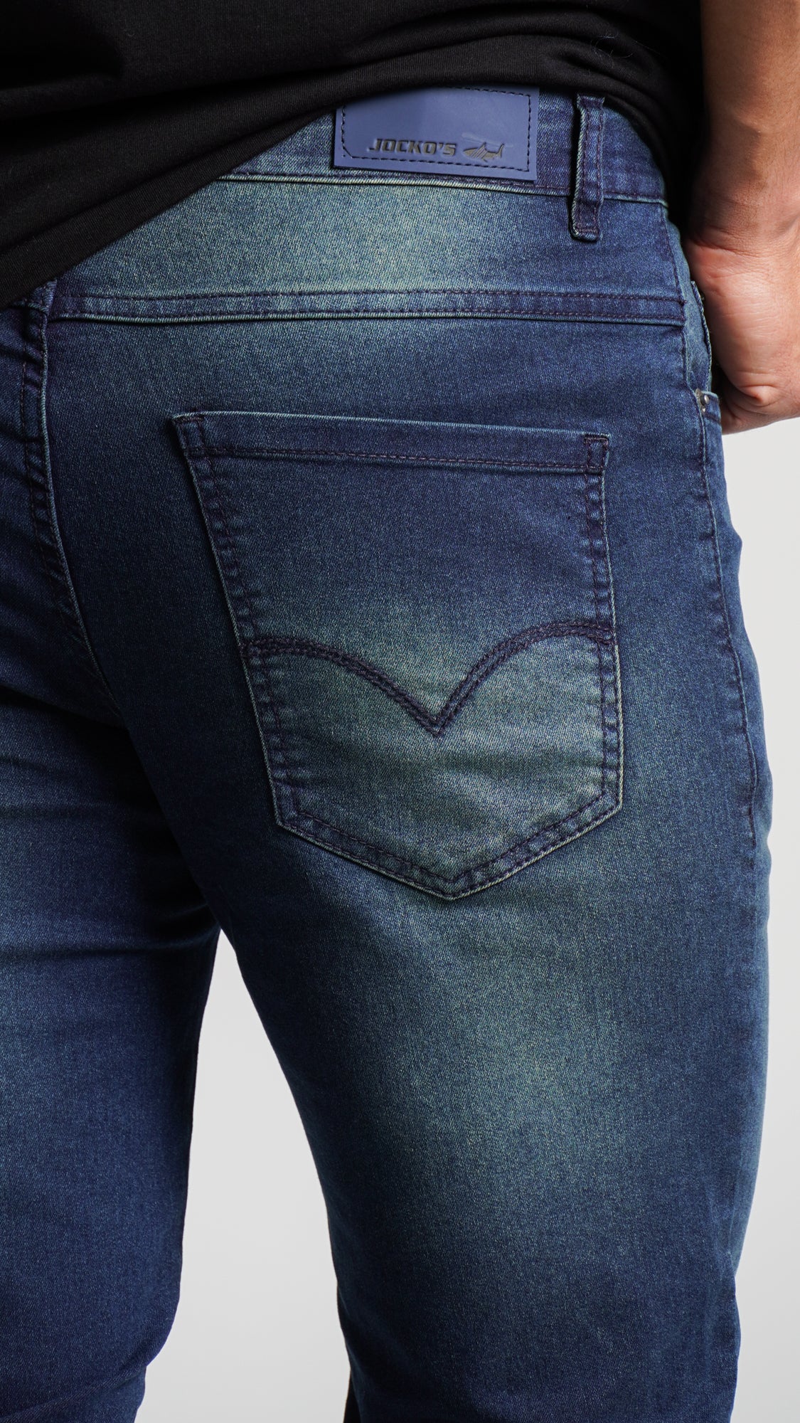 Calça Jeans - Escura Linha Azul