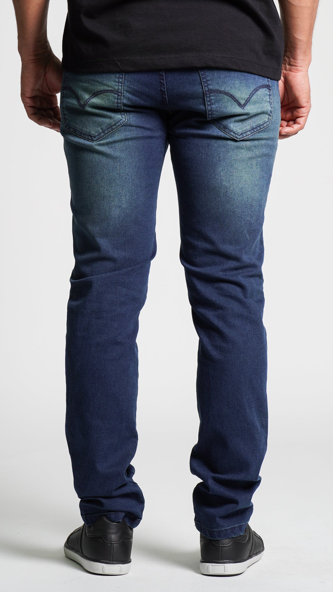 Calça Jeans - Escura Linha Azul