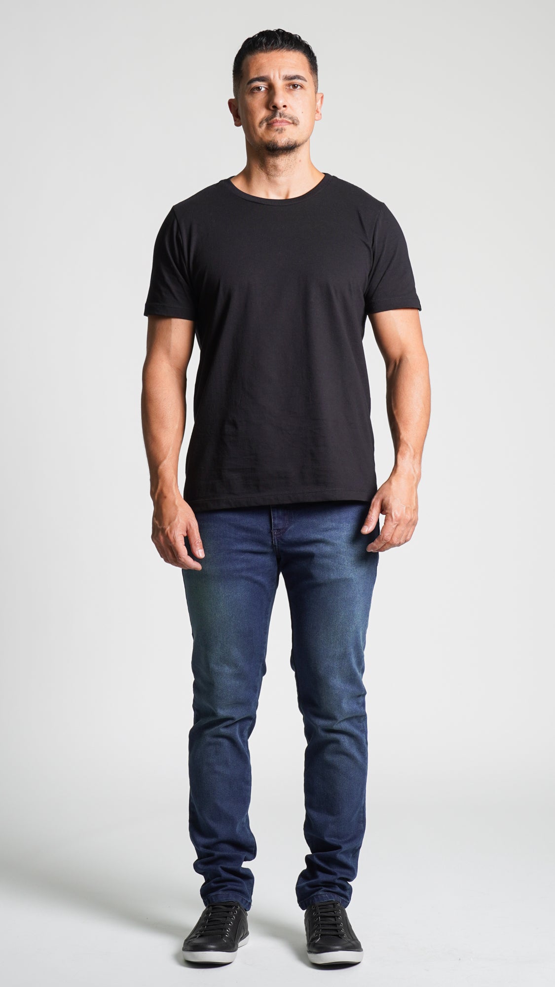 Calça Jeans - Escura Linha Azul
