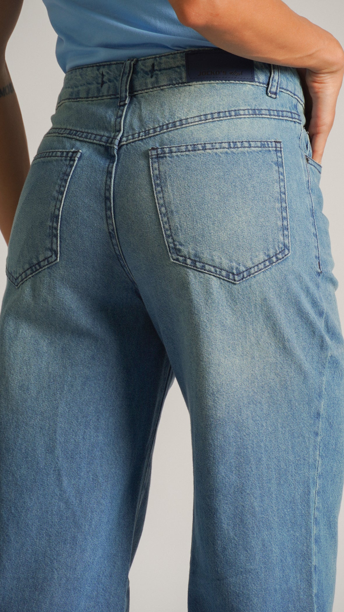 Calça Jeans Reta - Clara