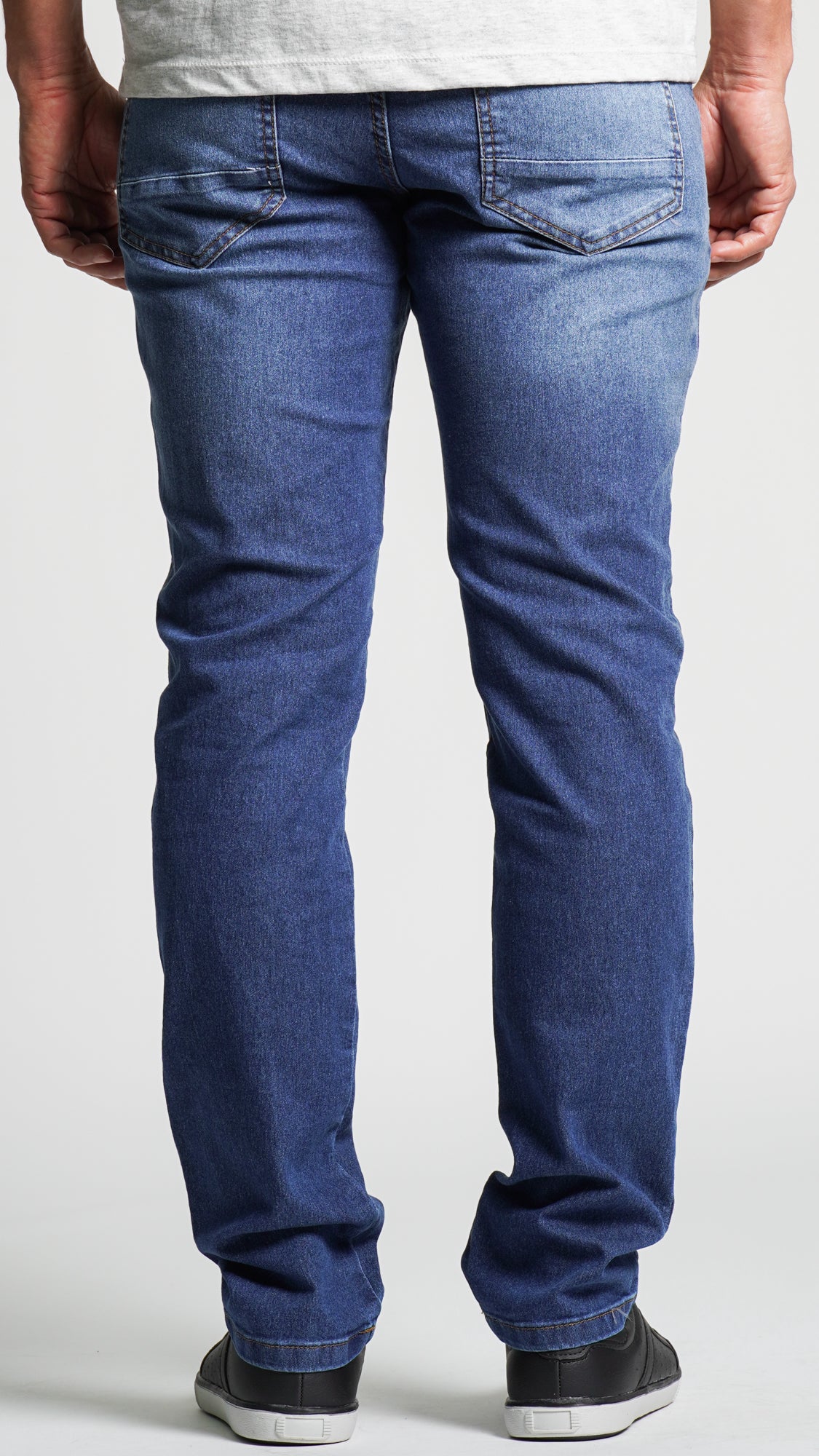 Calça Jeans - Clara Bolso Recorte