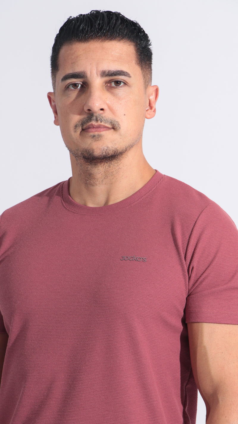 Camiseta Tricô Diamond - Rosê