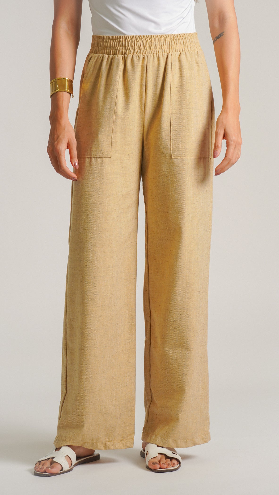 Calça Flamê - Bege