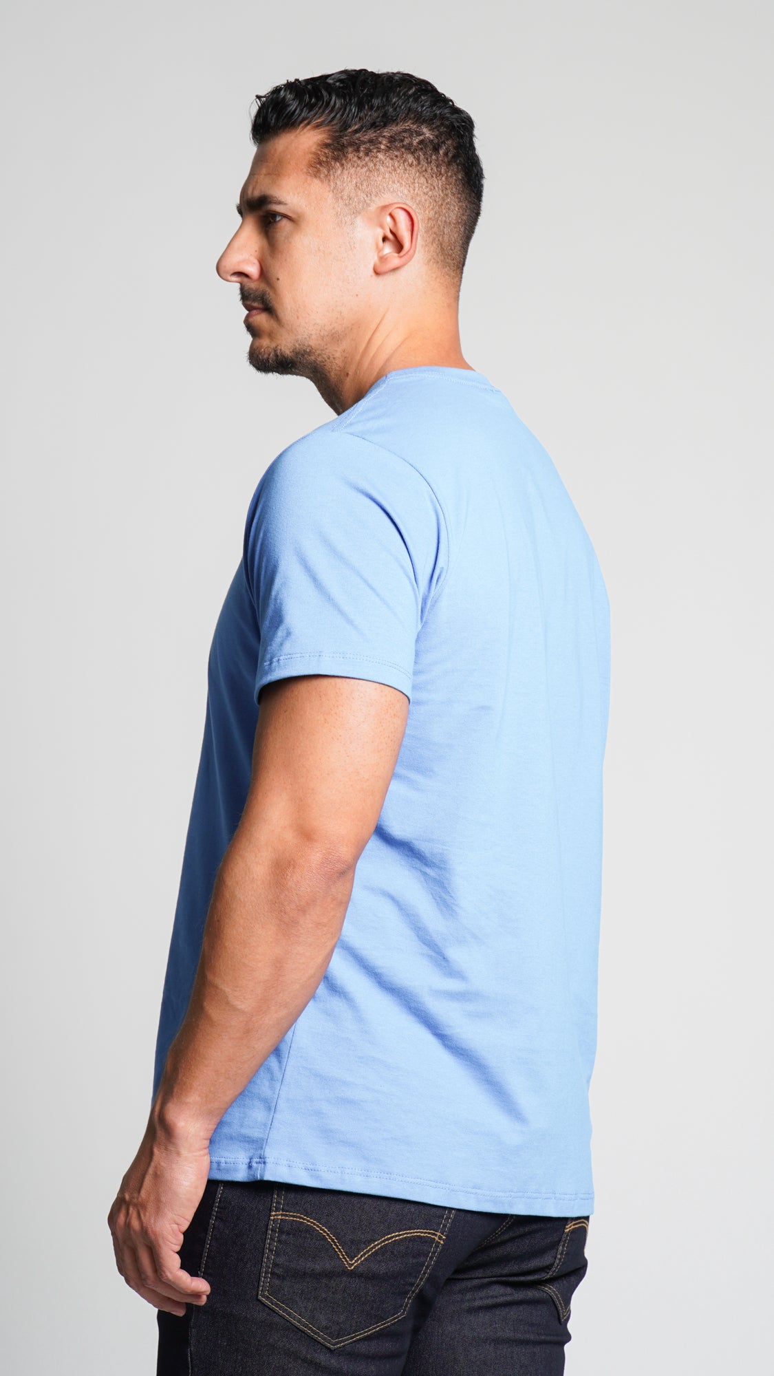 Camiseta Básica - Azul