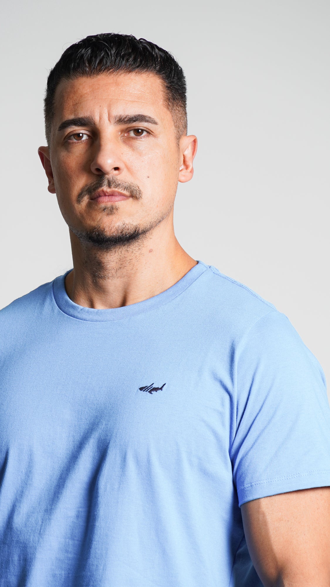 Camiseta Básica - Azul