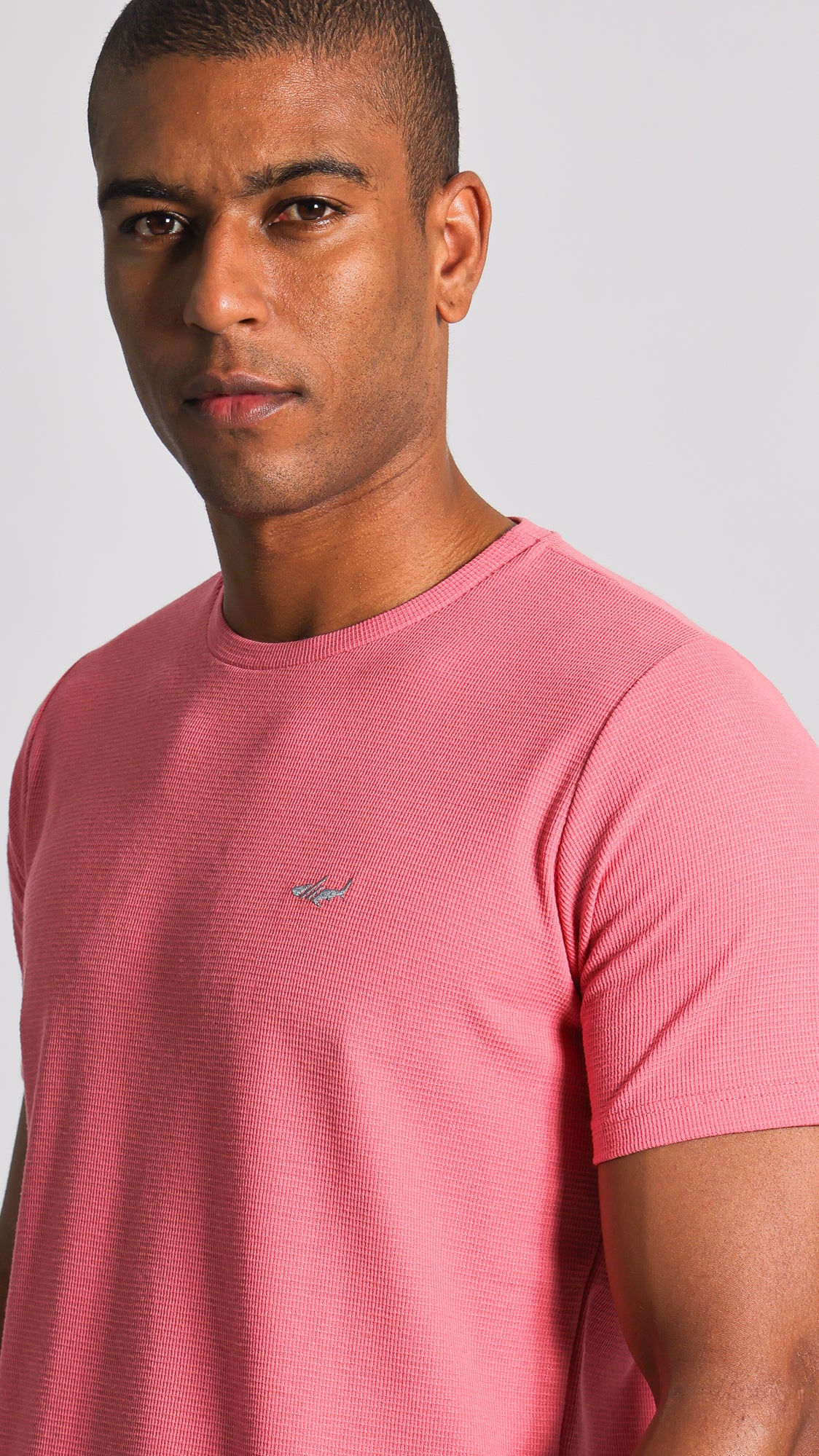 Camiseta Tricô Diamond - Rosa