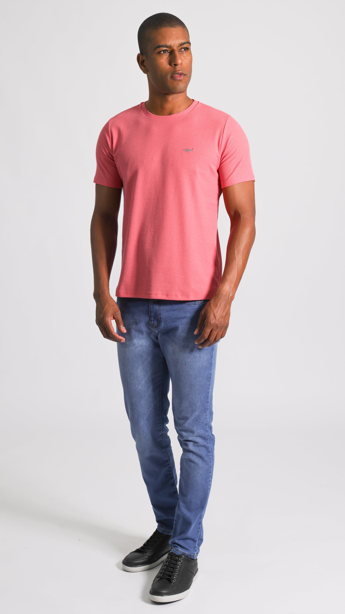 Camiseta Tricô Diamond - Rosa