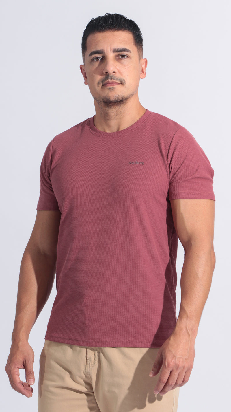 Camiseta Tricô Diamond - Rosê