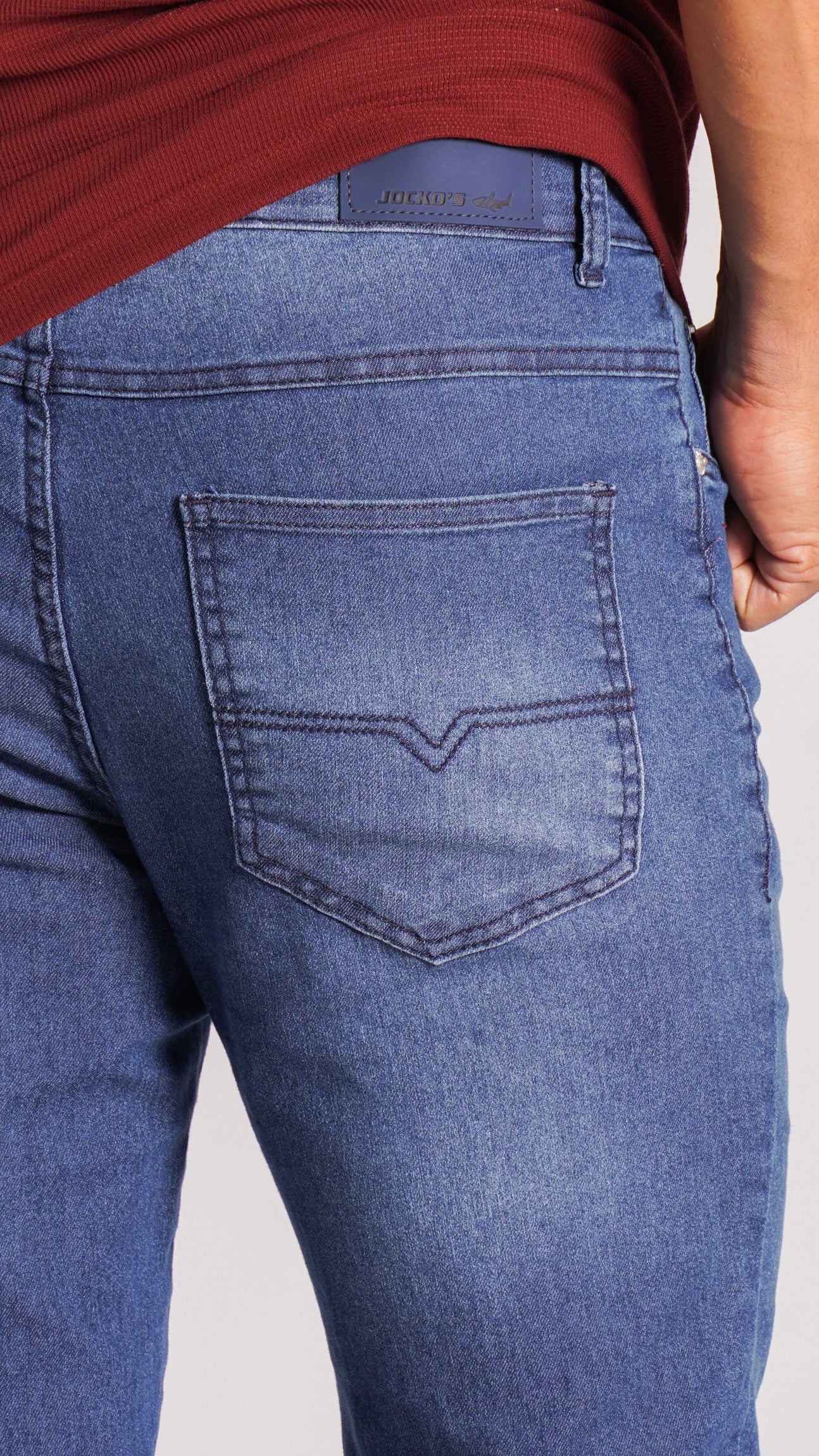 Calça Jeans - Escura Linha Azul