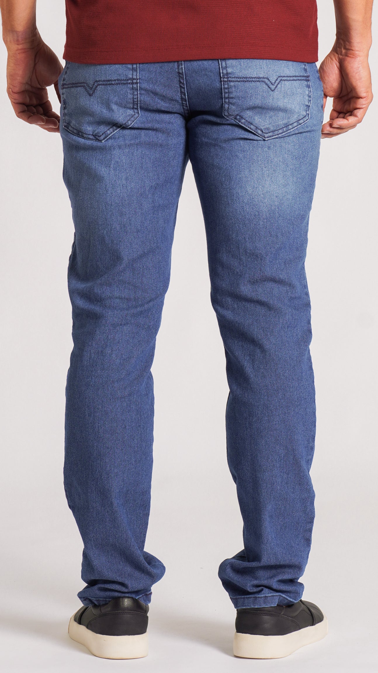 Calça Jeans - Escura Linha Azul