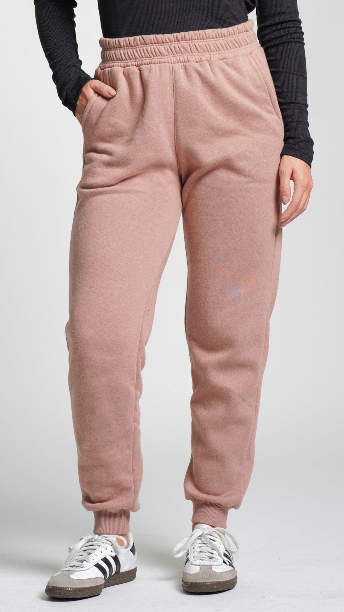Calça Moletom Premium - Nude