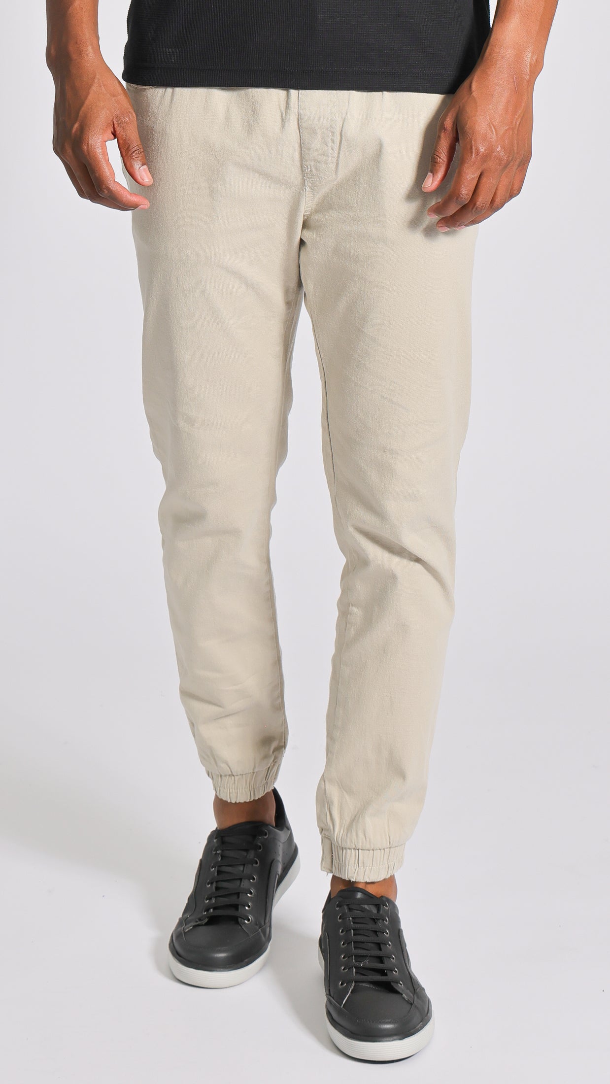 Calça Sarja Jogger - Areia