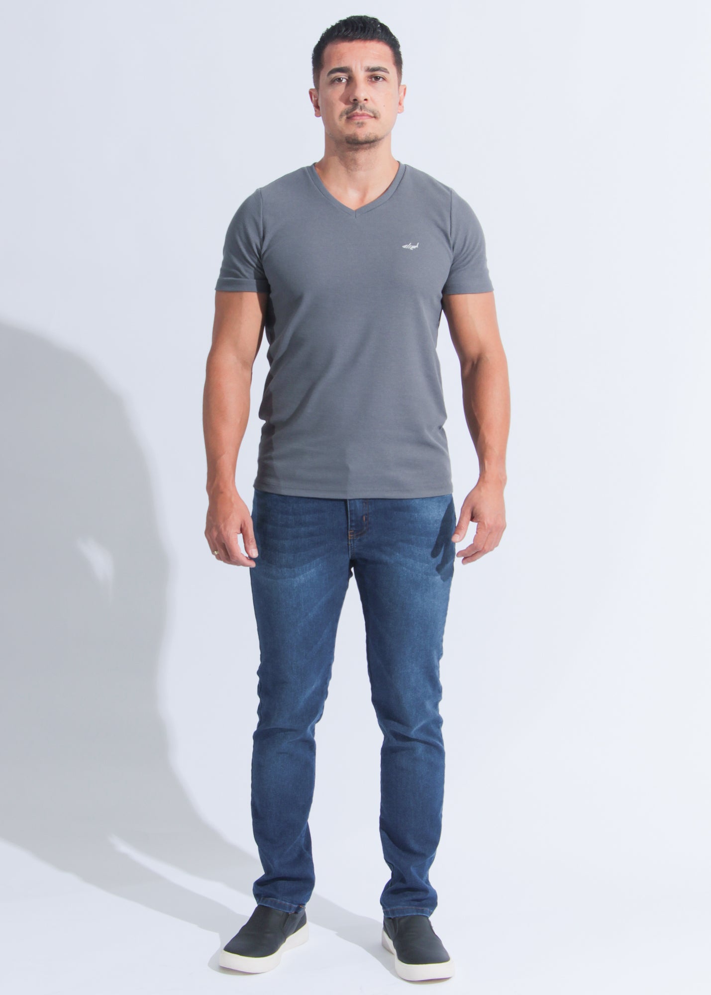 Calça Jeans - Escura Linha Caramelo