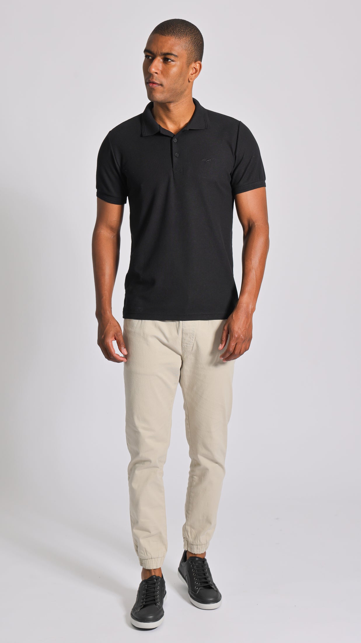 Calça Sarja Jogger - Areia