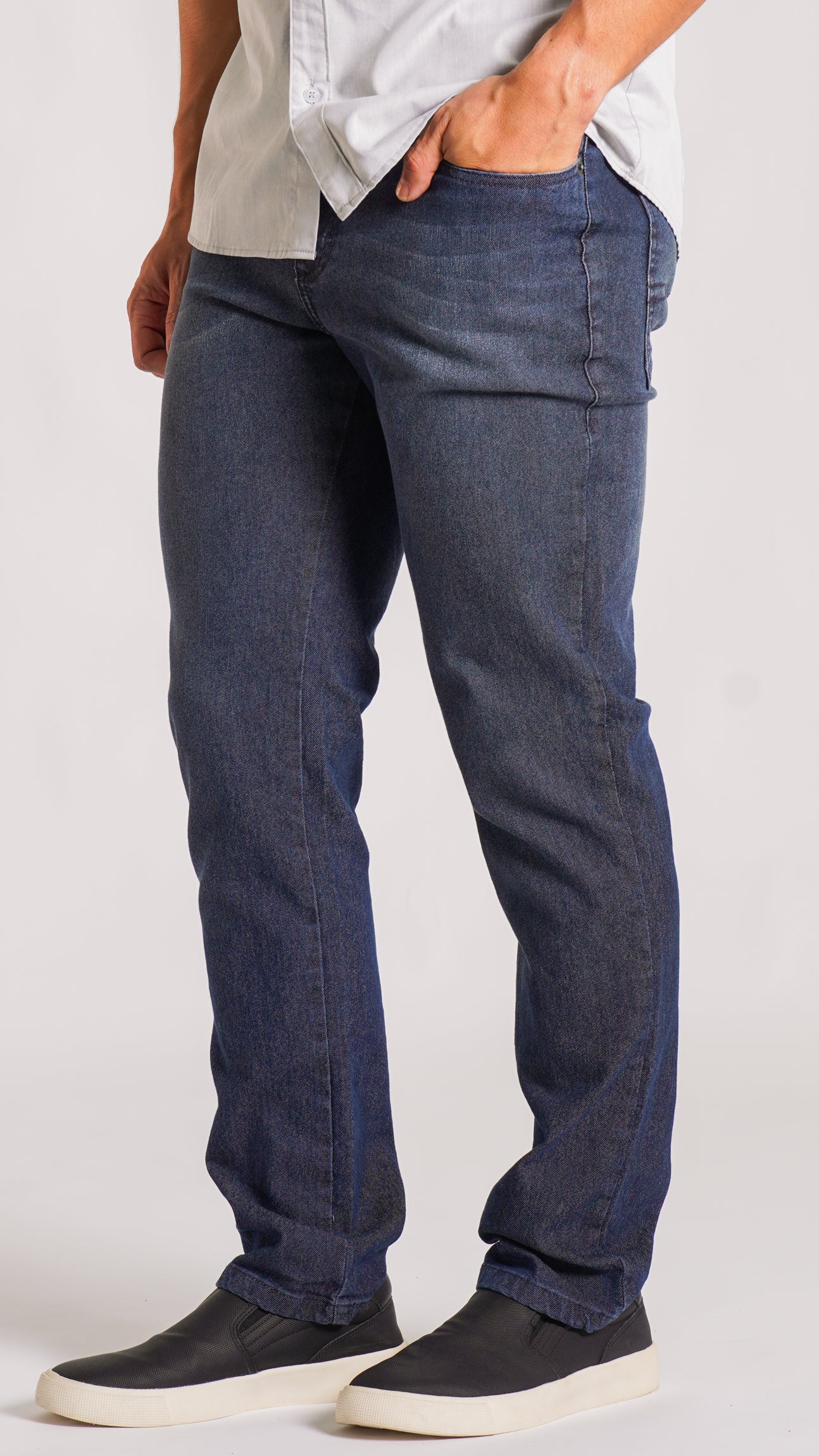 Calça Jeans - Escura Linha Azul