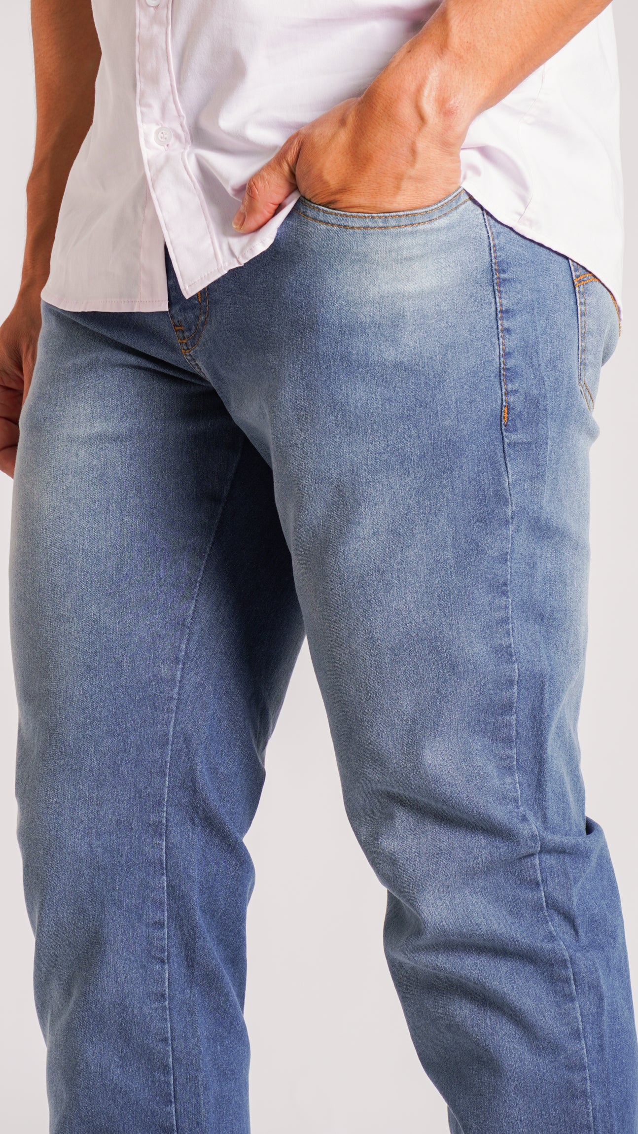 Calça Jeans - Clara Linha Caramelo
