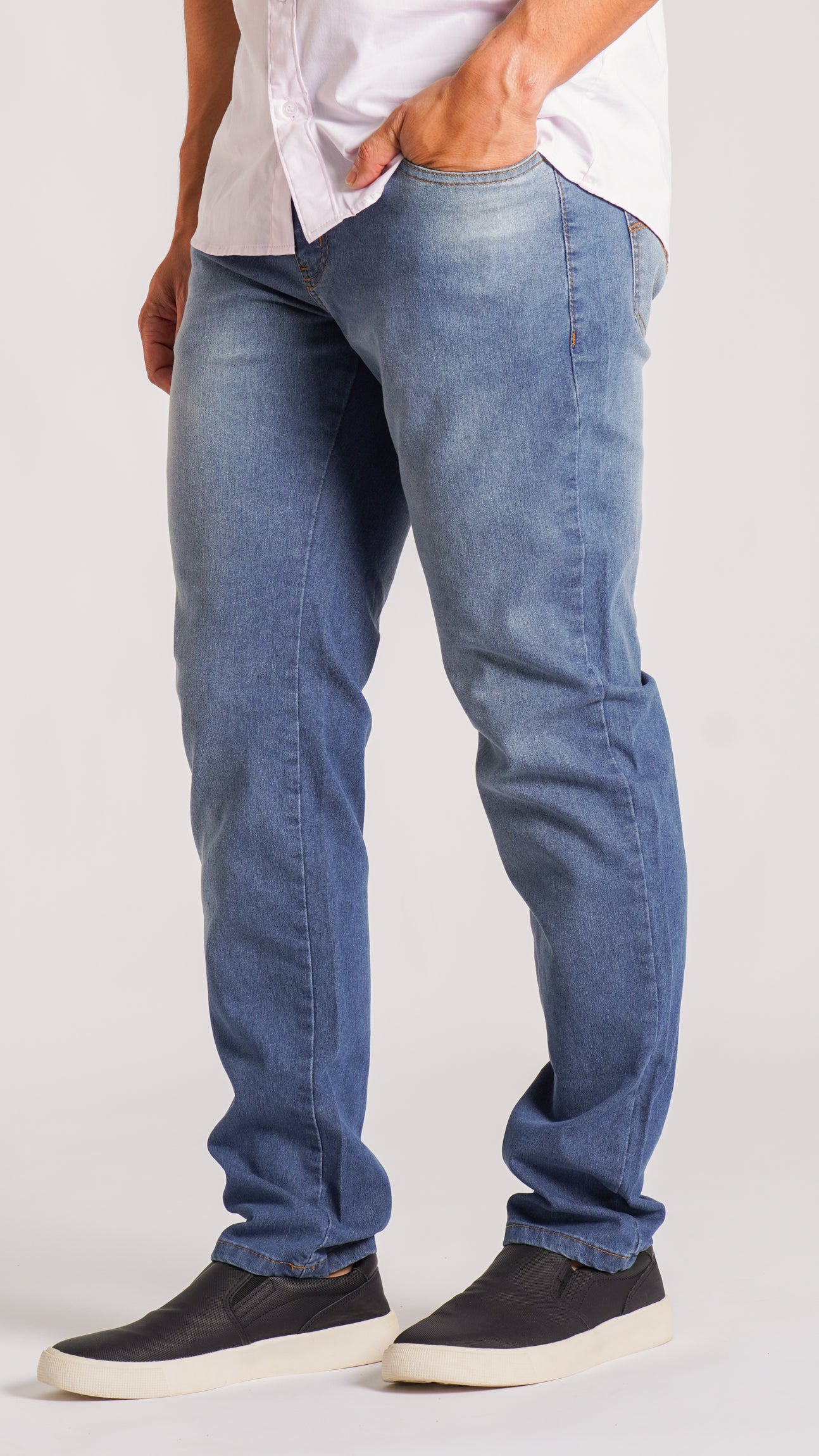 Calça Jeans - Clara Linha Caramelo