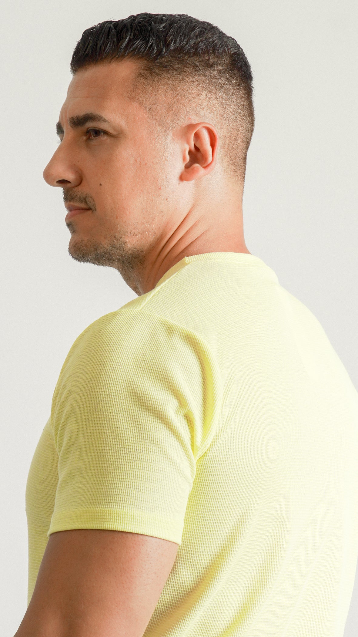 Camiseta Tricô Diamond - Amarela