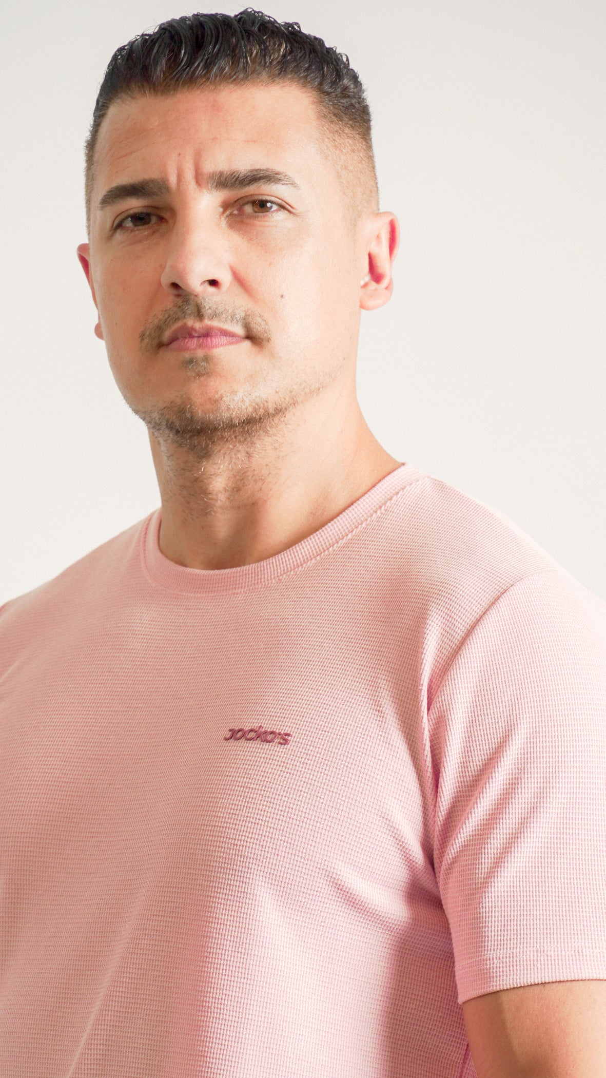 Camiseta Tricô Diamond - Rosa