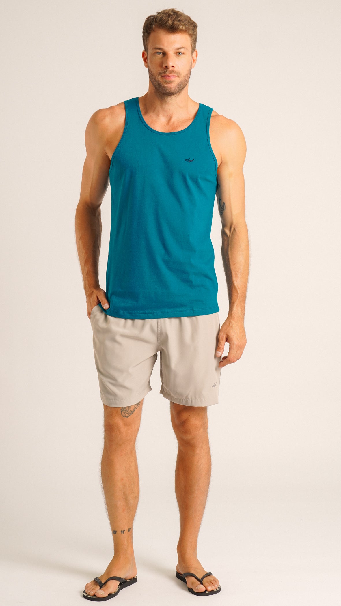 Regata Básica - Verde Petróleo