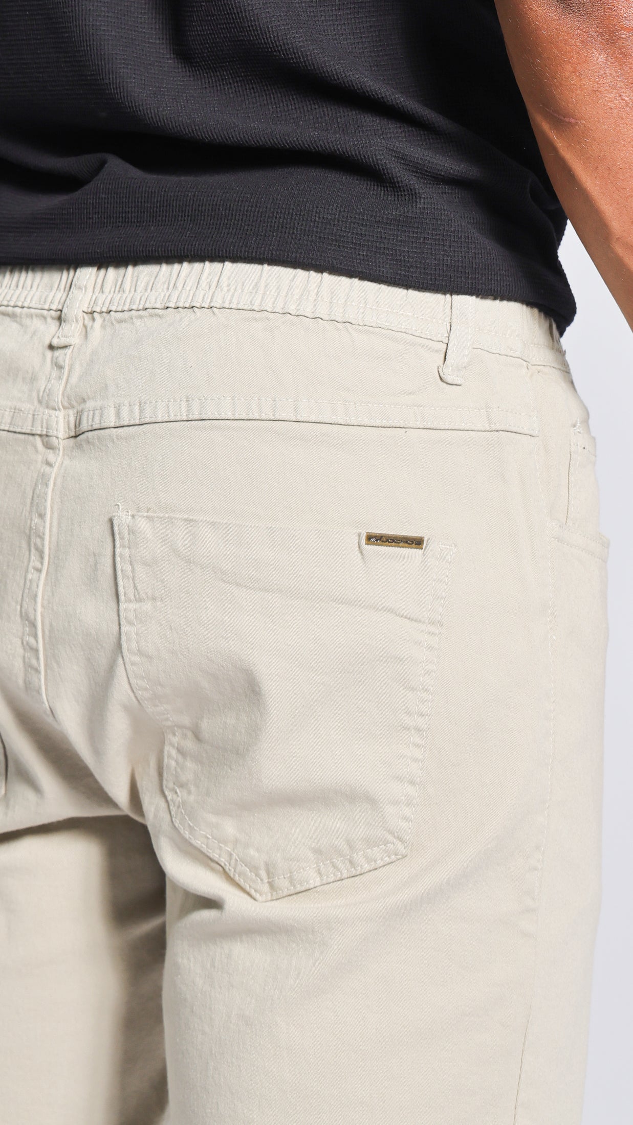 Calça Sarja Jogger - Areia