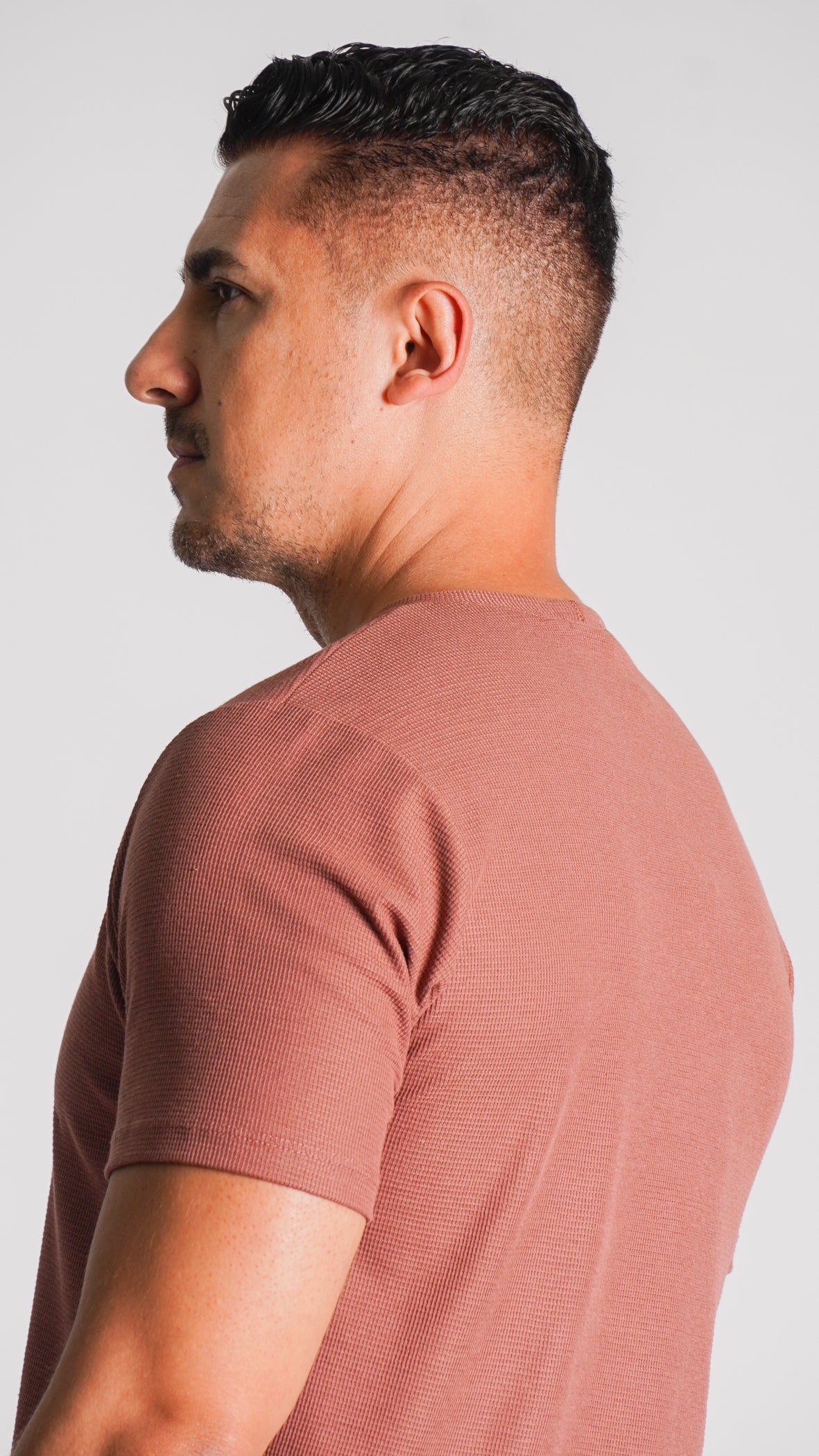 Camiseta Tricô Diamond - Marrom Claro
