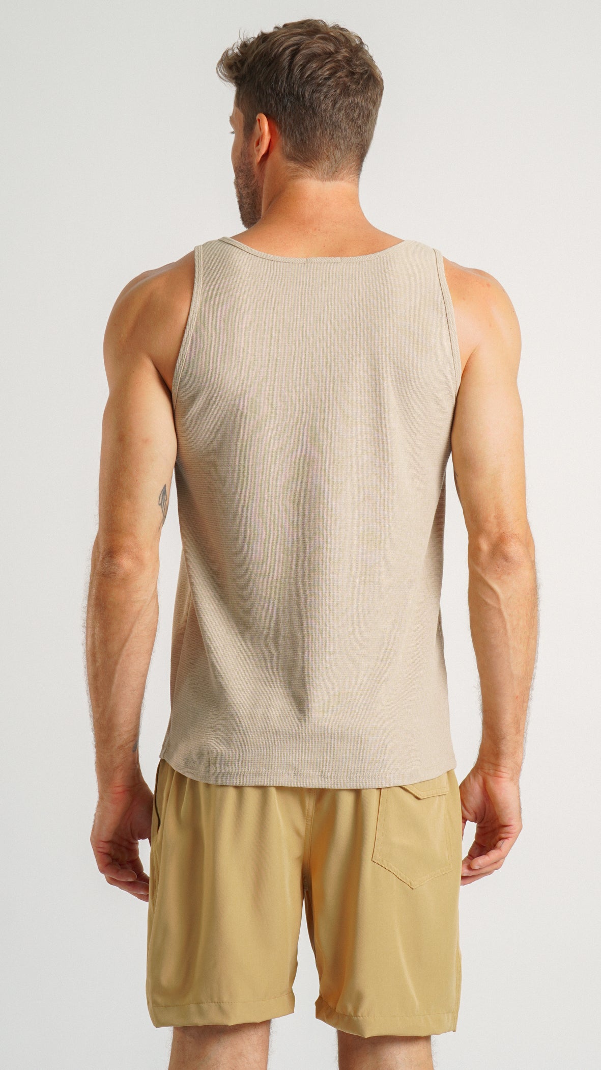 Regata Tricô Diamond - Bege