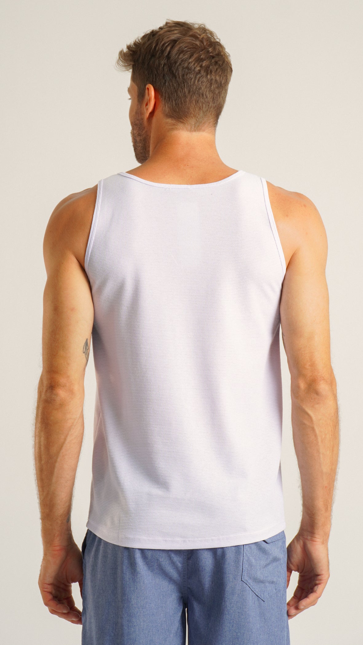 Regata Tricô Diamond - Branca