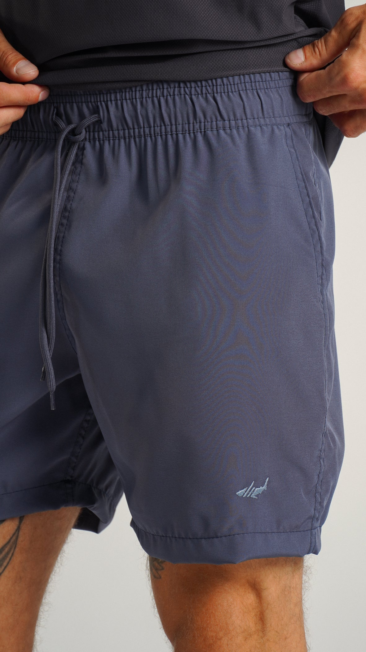 Bermuda Microfibra Curta - Azul Marinho