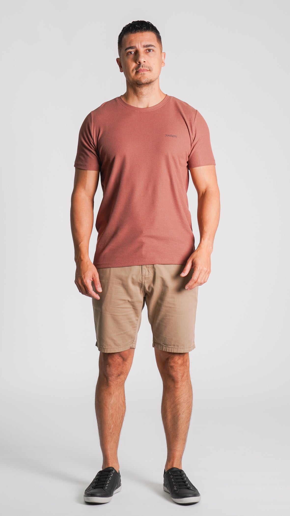 Camiseta Tricô Diamond - Marrom Claro
