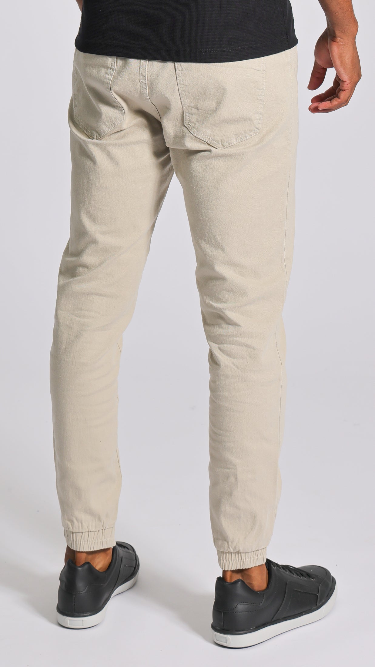 Calça Sarja Jogger - Areia