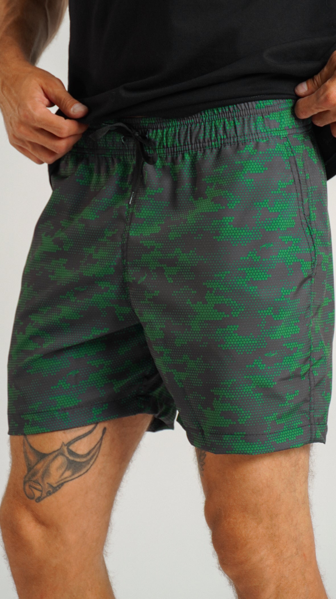 Bermuda Microfibra Curta - Verde