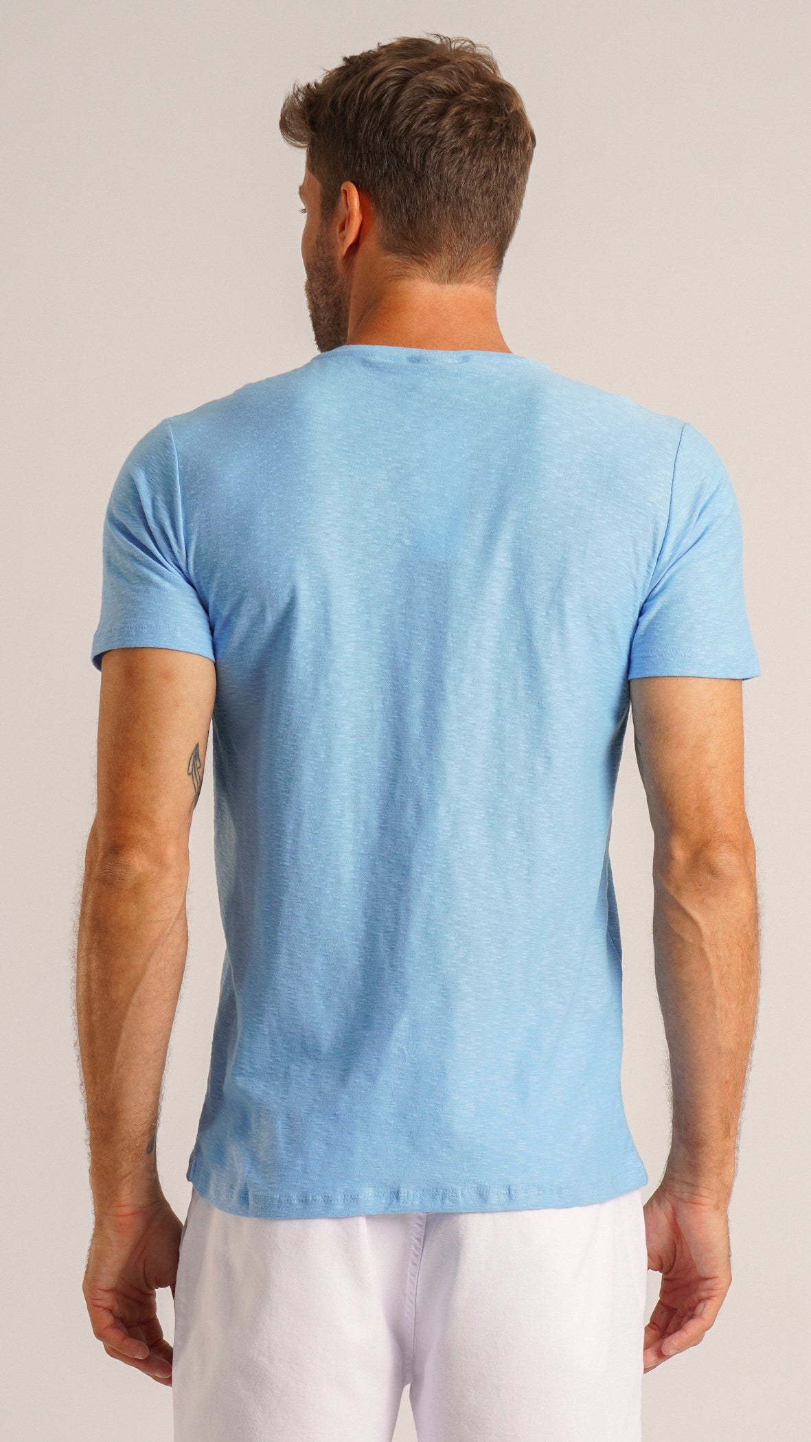 Camiseta Flamê Trust - Azul Bebê