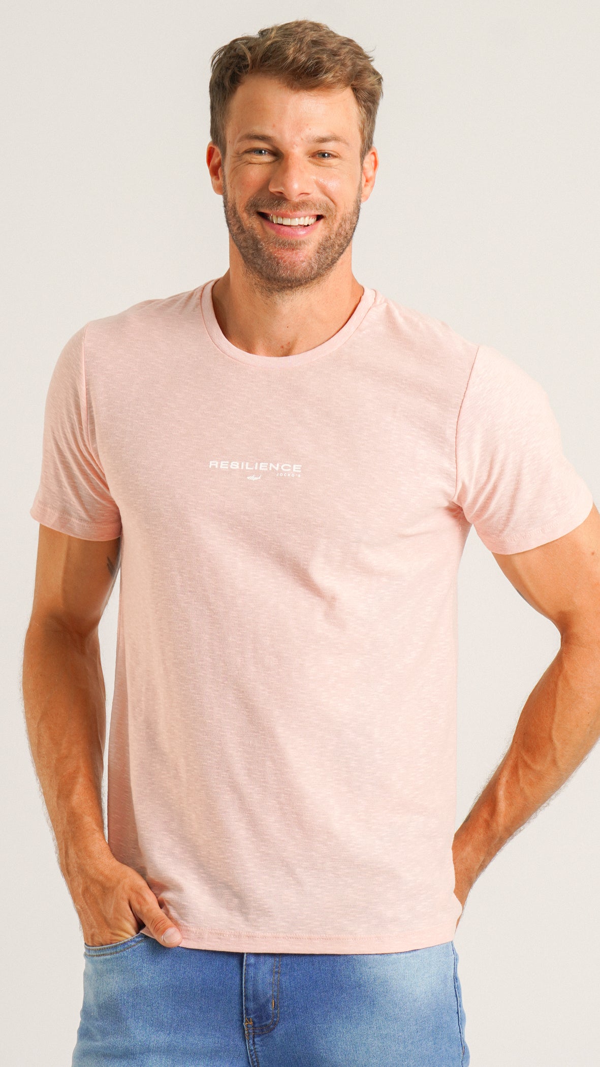 Camiseta Flamê Resilience - Rosa