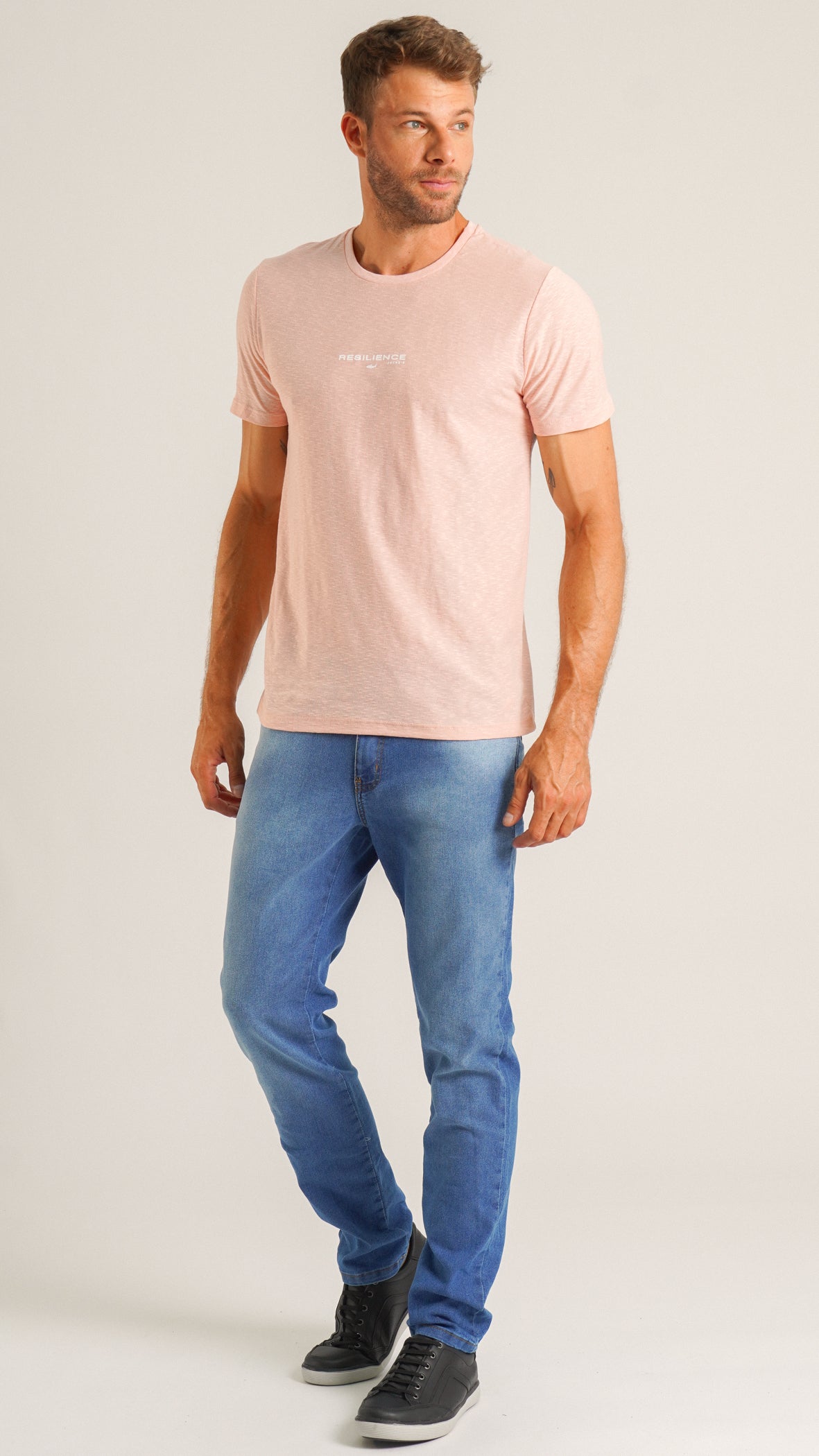 Camiseta Flamê Resilience - Rosa