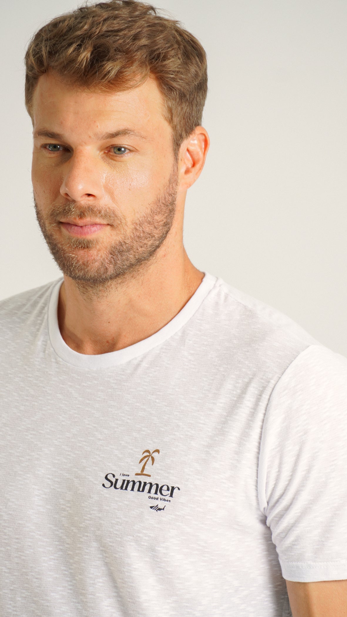 Camiseta Flamê Summer - Branca