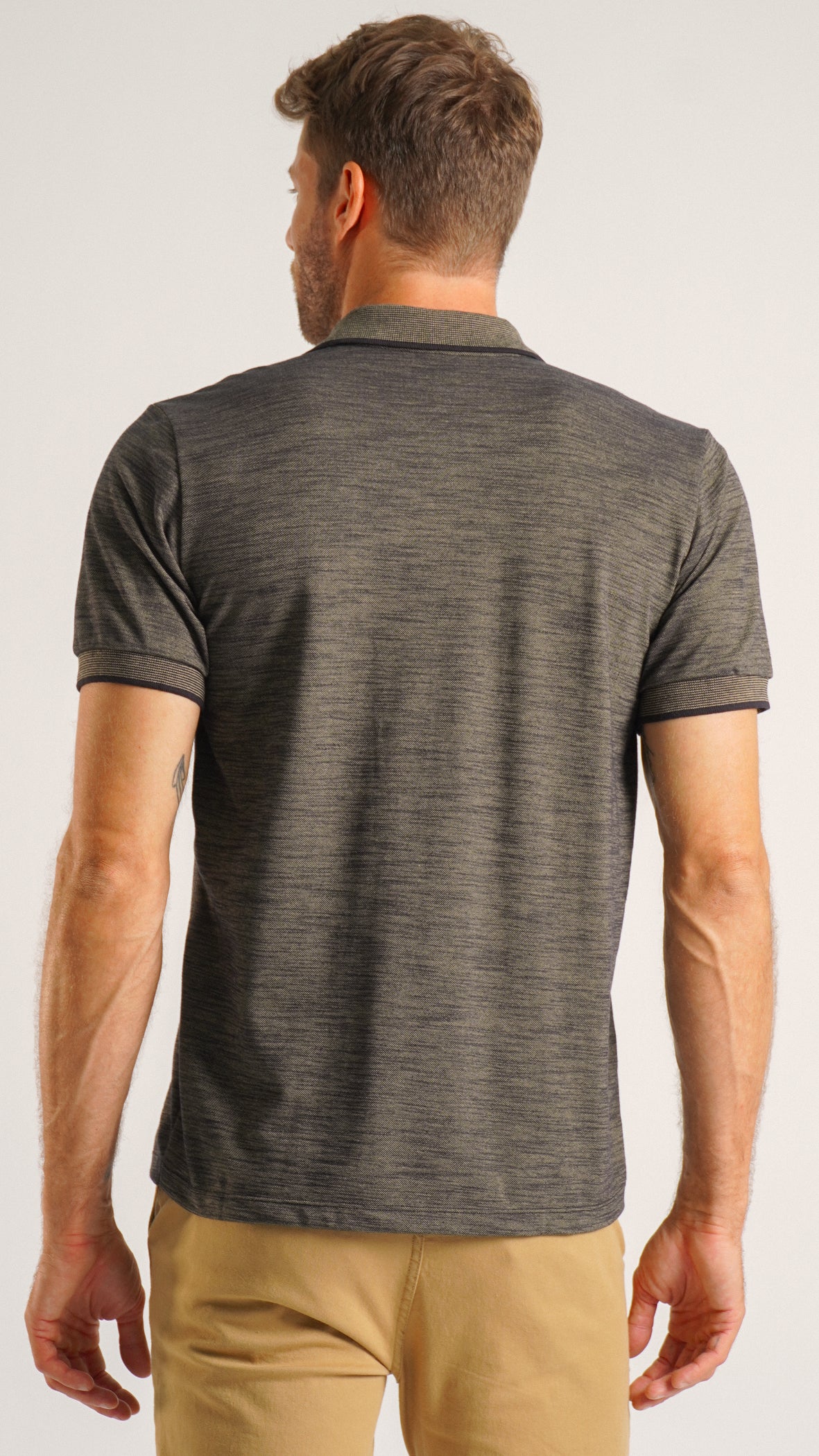 Camisa Polo Flamê - Bege