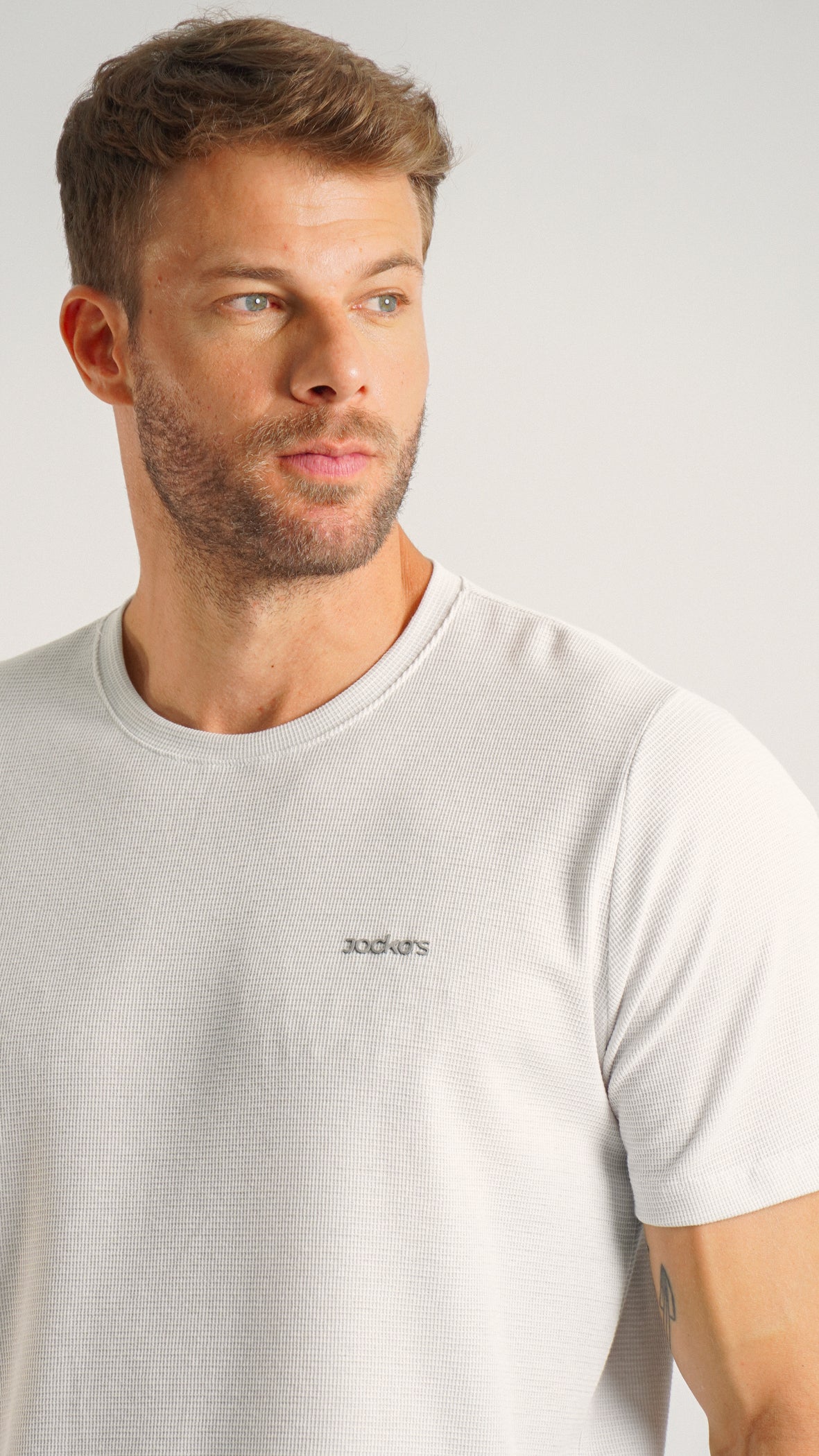 Camiseta Tricô Diamond - Cinza