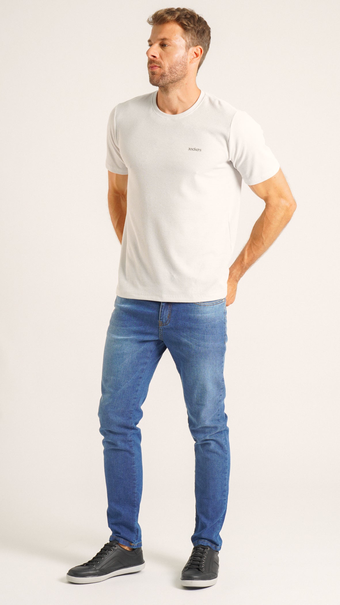 Camiseta Tricô Diamond - Cinza