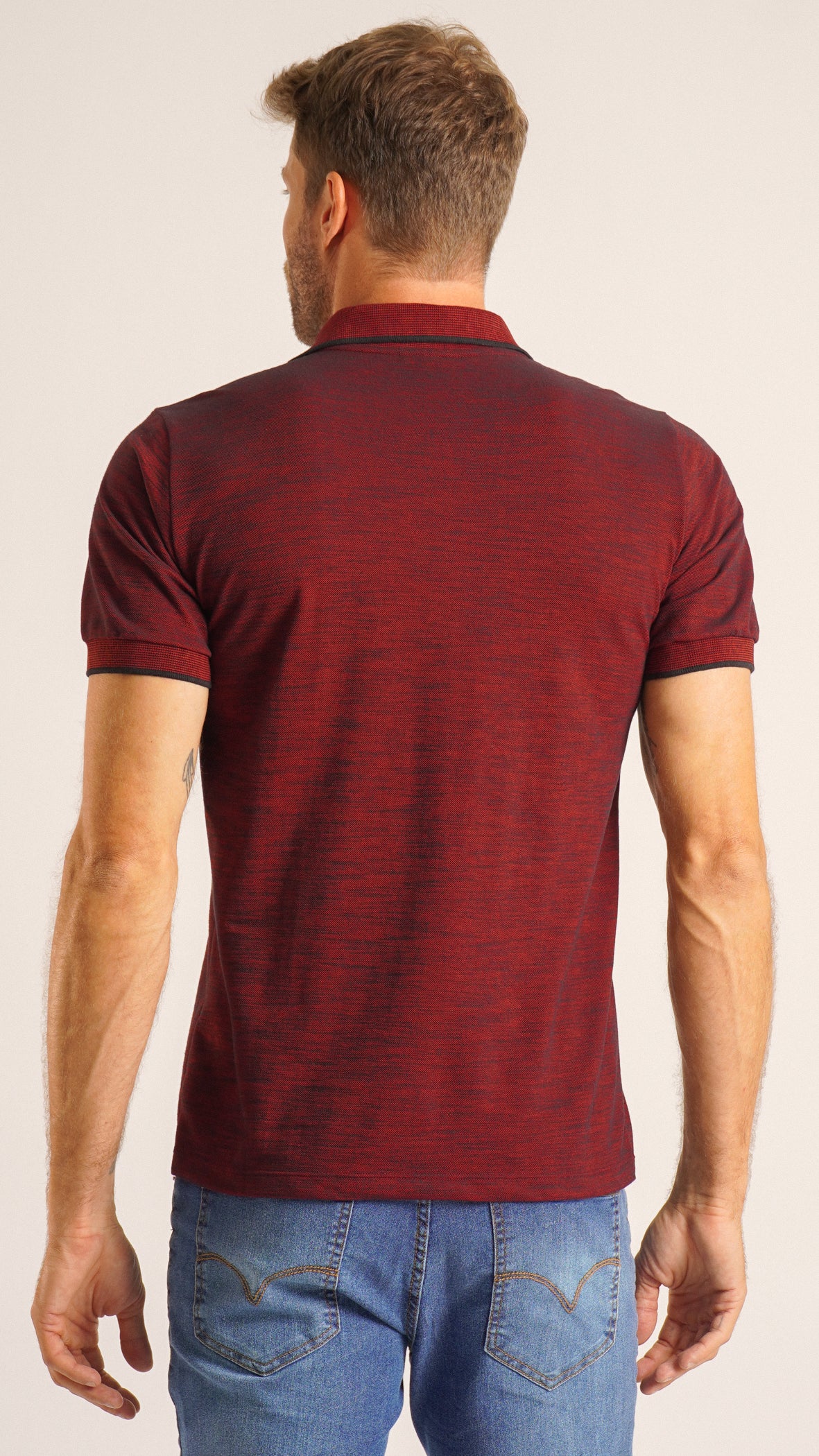 Camisa Polo Flamê - Bordô