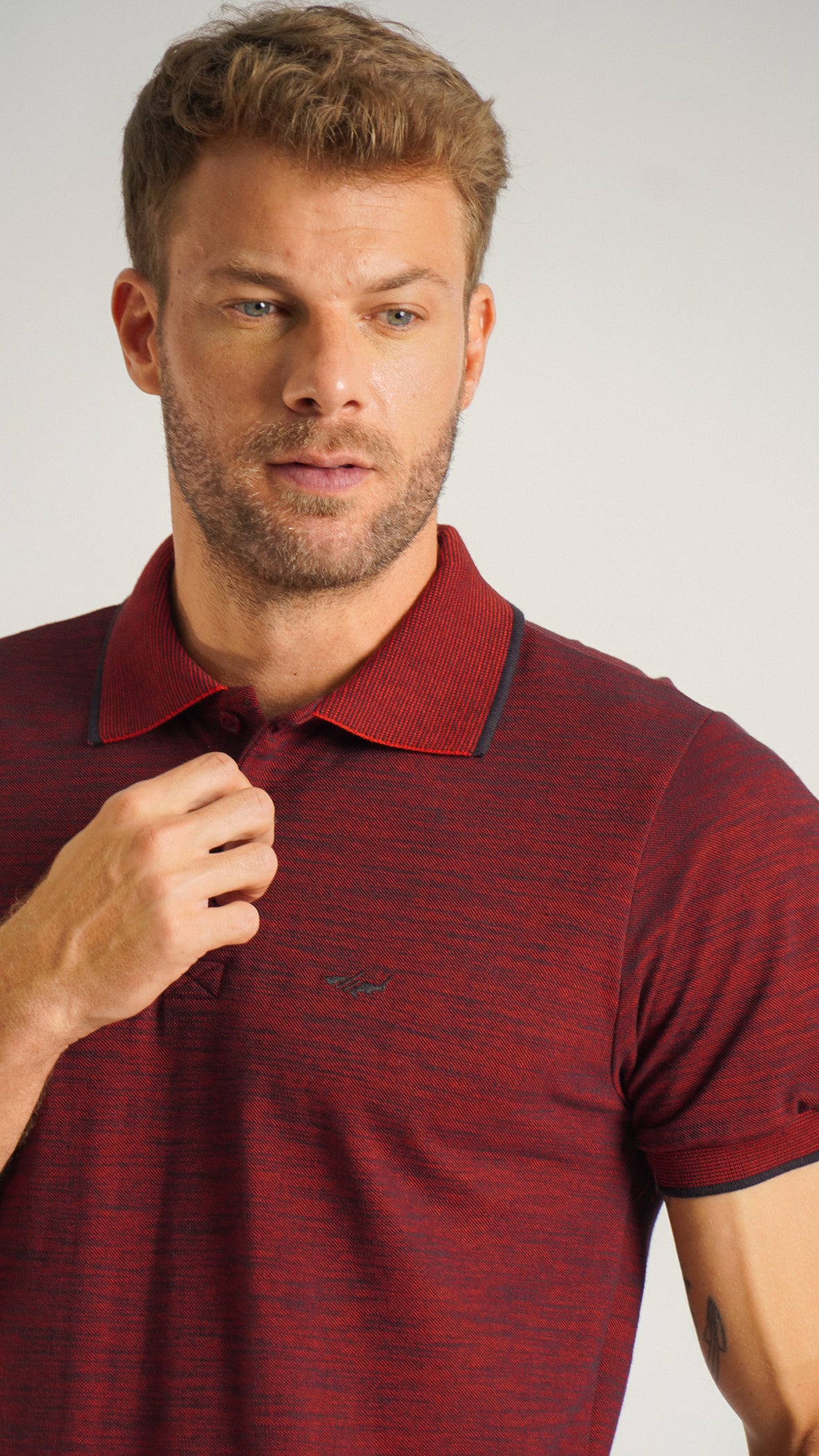 Camisa Polo Flamê - Bordô