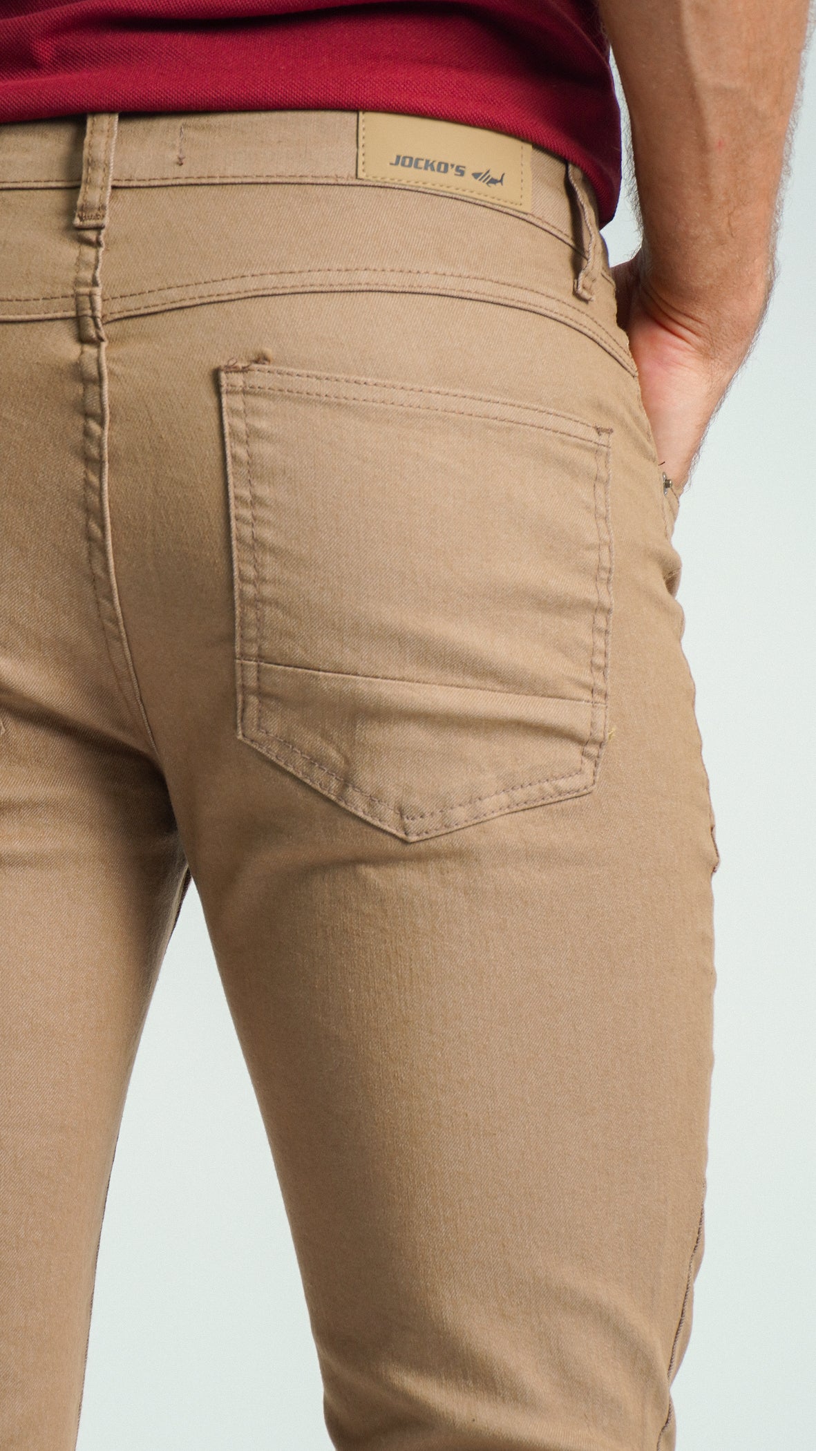 Calça Sarja Premier - Caqui