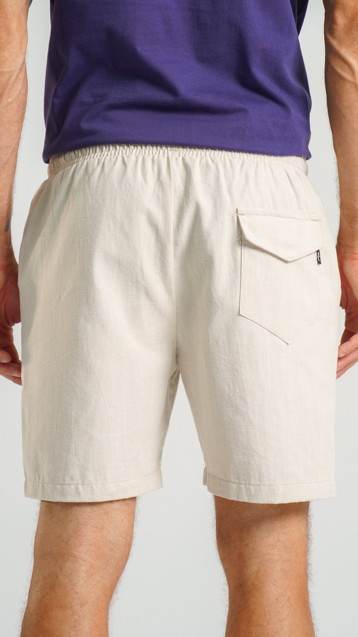 Bermuda Cotton Flamê - Off White