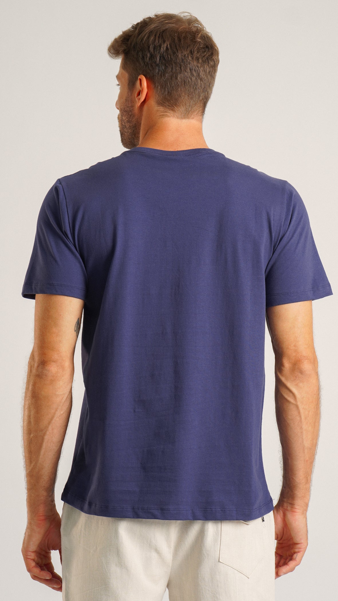 Camiseta Lisa - Azul Marinho