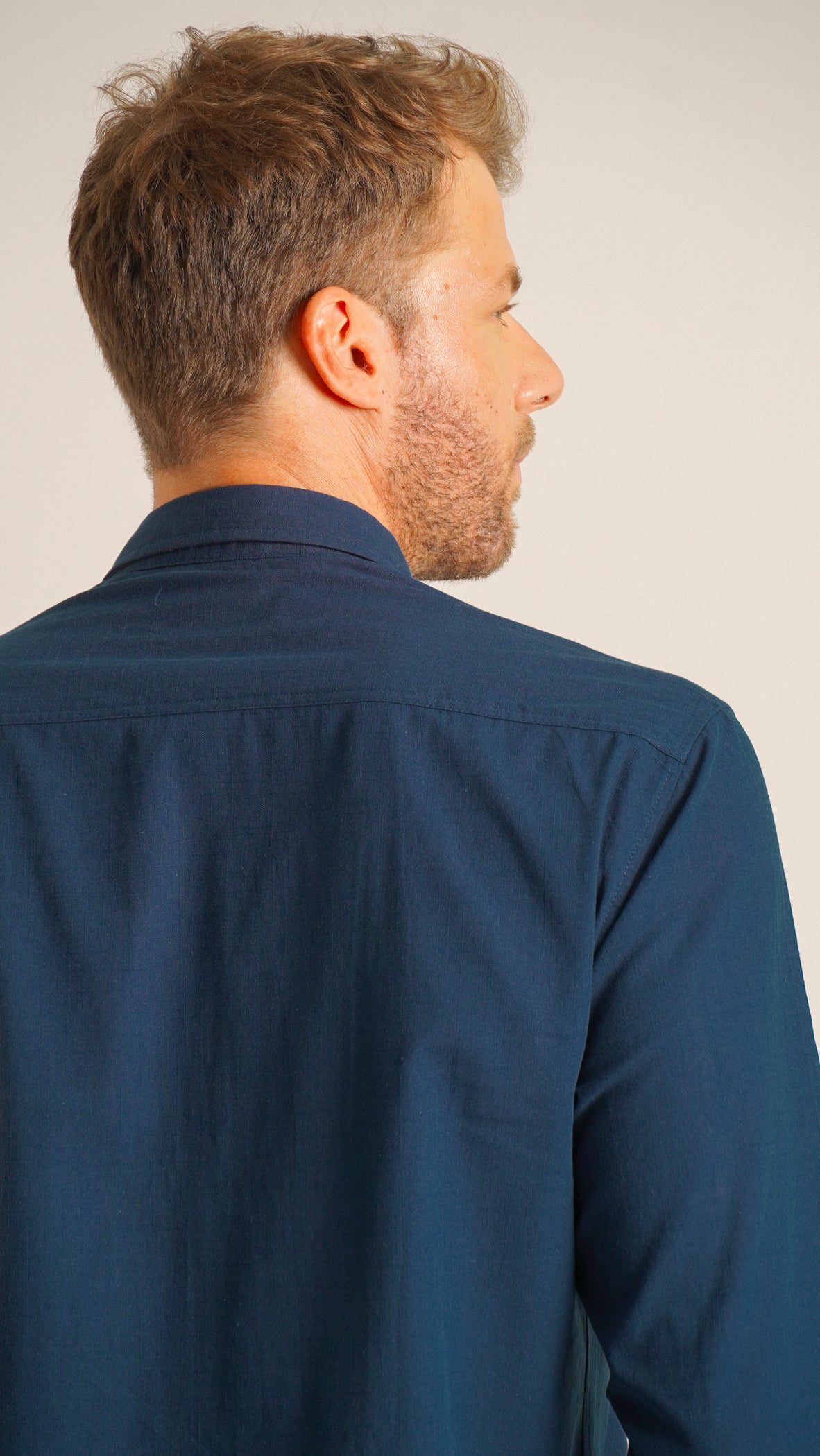 Camisa Manga Longa - Azul Marinho